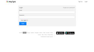 
                            1. Login - myiyo