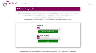 
                            7. Login - mymedical - Speed Medical