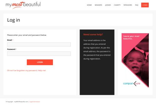 
                            1. Login – myMOSTbeautiful.com