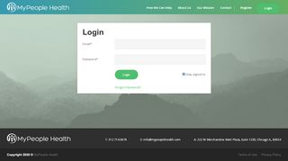 
                            5. Login - MyPeople Health