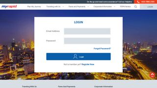 
                            9. Login | MyRapid Your Public Transport Portal