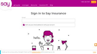 
                            4. Login | MySay | Say Insurance ®