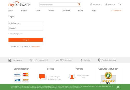 
                            1. Login - mySoftware