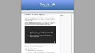 
                            7. Login Mysql visual basic 2010 .net | Blog de Jdik