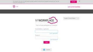 
                            2. Login - MyWorkplace - T-Systems