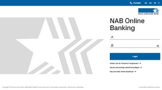 
                            5. Login - NAB Online Banking - Neue Aargauer Bank AG