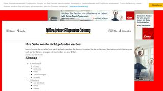 
                            8. Login: Nachrichten – Hildesheimer Allgemeine Zeitung