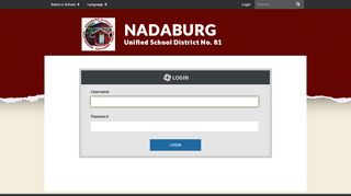 
                            13. Login - Nadaburg Unified School District No. 81