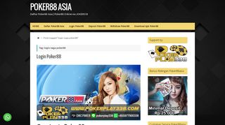 
                            10. login naga poker88 | POKER88 ASIA
