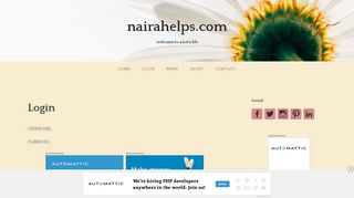 
                            2. Login – nairahelps.com - a beta life - WordPress.com