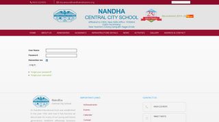 
                            3. Login - Nandha Central City School
