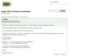 
                            9. Login não funciona na Hostnet - phpbrasil