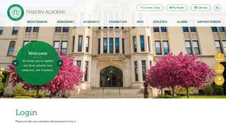 
                            10. Login - Nardin Academy