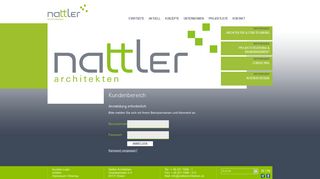 
                            2. Login - Nattler Architekten