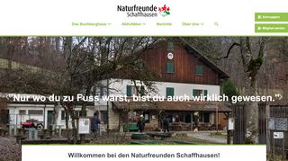 
                            3. Login - Naturfreunde Schaffhausen