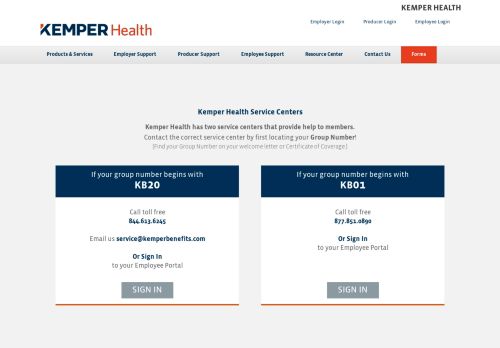 
                            6. Login Navigator | Kemper Health - Kemper Benefits