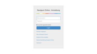 
                            1. Login - Navigium.de