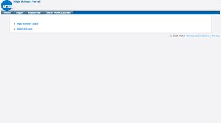 
                            3. Login - NCAA Eligibility Center - High School Portal