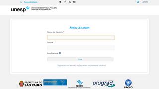 
                            3. login - NEaD/Unesp