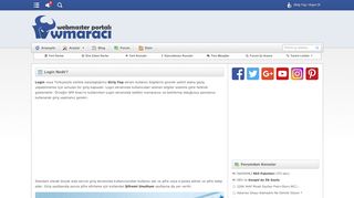 
                            3. Login Nedir? | WM Aracı