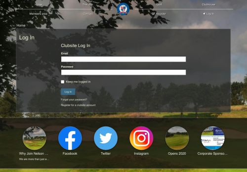 
                            7. Login - NELSON GOLF CLUB