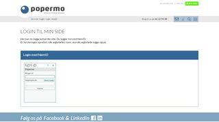 
                            1. Login - NemID - Popermo Forsikring