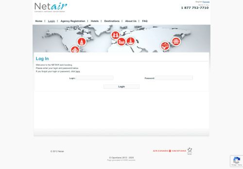 
                            3. Login - NETAIR