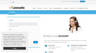 
                            13. Login - netleonardo.it