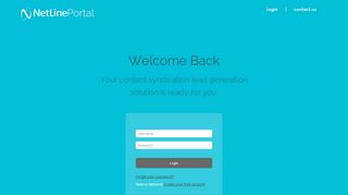 
                            3. Login - NetLine Portal - NetLine Corporation