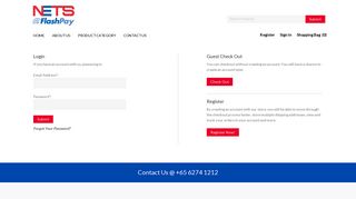 
                            5. Login |NETS eCommerce