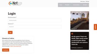 
                            10. Login | Netxp GmbH