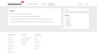 
                            3. Login » newhome.ch Blog