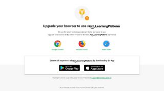 
                            2. Login-Next Learning Platform