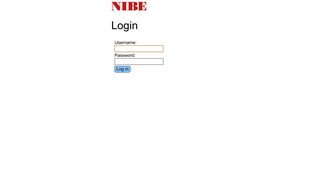 
                            9. Login - NIBE Base Web - Cetetherm