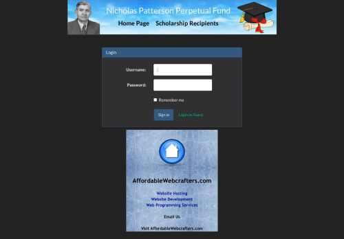 
                            1. Login - Nicholas Patterson Fund