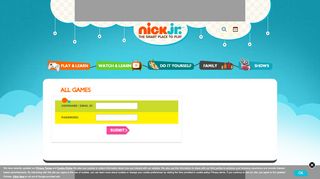 
                            6. Login - NickJr.