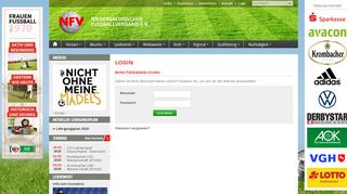 
                            9. Login - Niedersächsischer Fußballverband e.V.