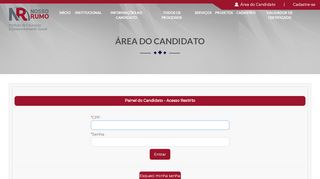 
                            1. Login - Nosso Rumo