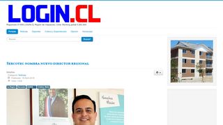 
                            8. LOGIN Noticias - Sercotec nombra nuevo director regional