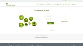 
                            10. Login now - ScottishPower