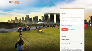 
                            1. Login - NTUC Income