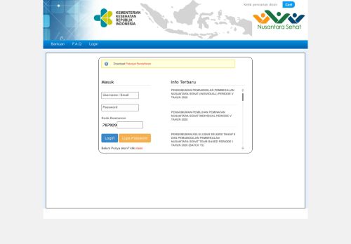 
                            1. Login - Nusantara Sehat