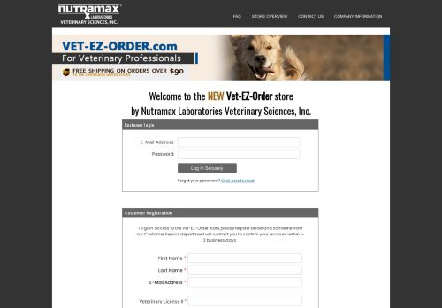 
                            12. Login – Nutramax Laboratories Veterinary Sciences, Inc. Online Store