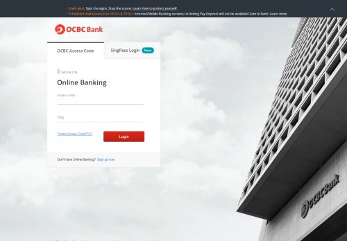 
                            7. Login - OCBC Internet Banking - OCBC Bank
