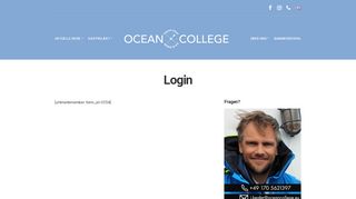 
                            11. Login - OceanCollege - Schule unter Segeln