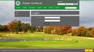 
                            9. Login - Odder Golfklub