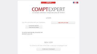 
                            10. Login - OEC Authentification Comptexpert