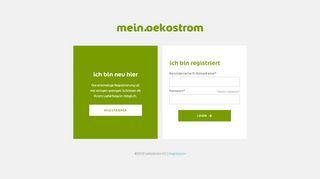 
                            12. login - oekostrom AG Kundenportal