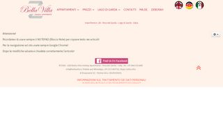 
                            7. Login - Official Website of Bella Villa Holiday Apartments – Riva del ...