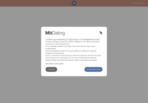 
                            3. Login og adgangskode - Mit Dating Support